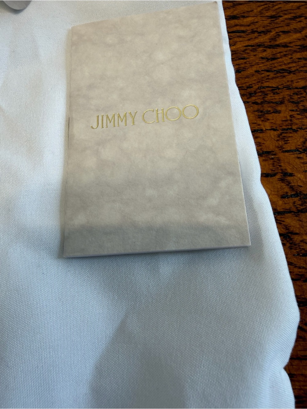 NWT Jimmy Choo Mini N/S Canvas Tote Crossbody w/Box,Dust Bag & Authenticity Card - Picture 11 of 12